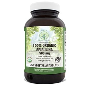 Natural Nutraceuticals 100% Organic Spirulina