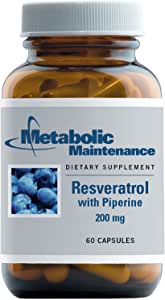 Metabolic Maintenance Resveratrol with Piperine