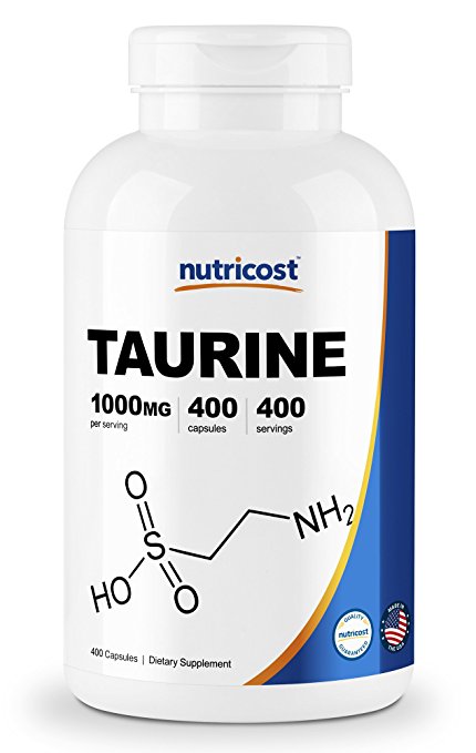 taurine dosage for anxiety
