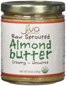 Jiva Organics Raw Sprouted Almond Butter