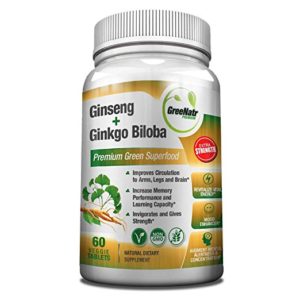  Green Natr Ginseng + Ginkgo Biloba