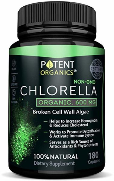 Potent Organics Chlorella - Best Heavy Metal Detox of 2021