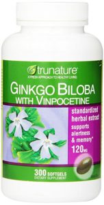 Trunature Ginko Biloba with Vinpocetine.