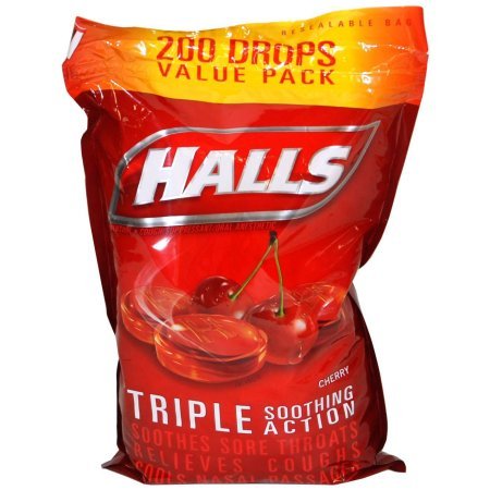 Halls Triple Soothing Action