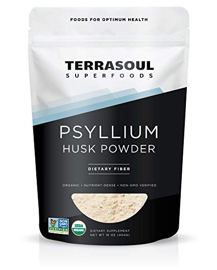 Terrasoul Superfoods Organic Psyllium Husk Powder
