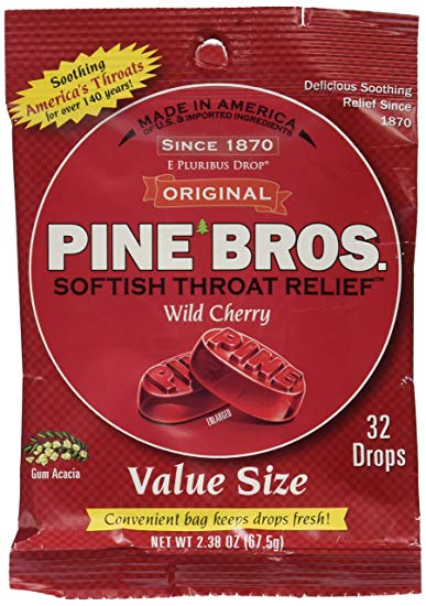 Pine Bros Softish Throat Relief