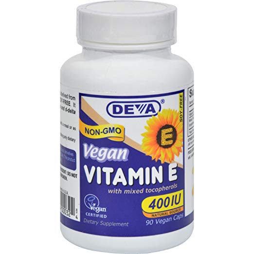 7. Deva Vegan Vitamin E