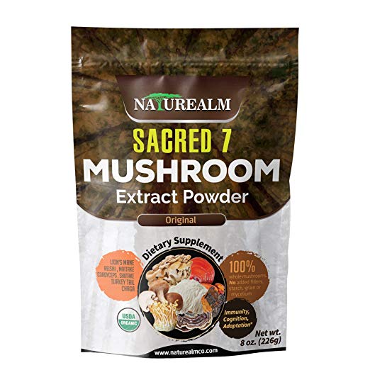 Naturealm Sacred 7 Mushroom Extract Powder