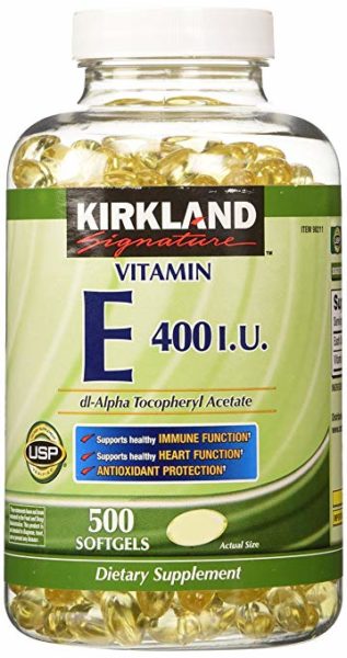 10. Kirkland Signature Vitamin E