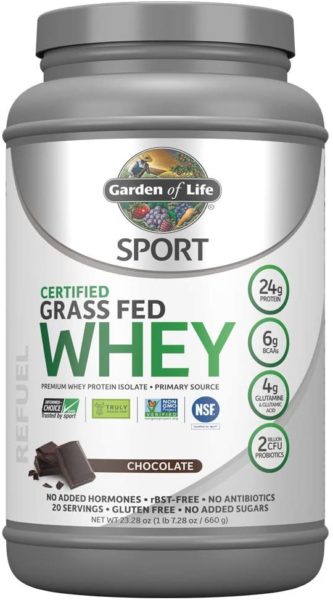 Garden of Life Sport Certified Grass Fed Whey