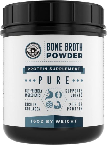 Bone Broth Protein Powder by Left Coast Performance