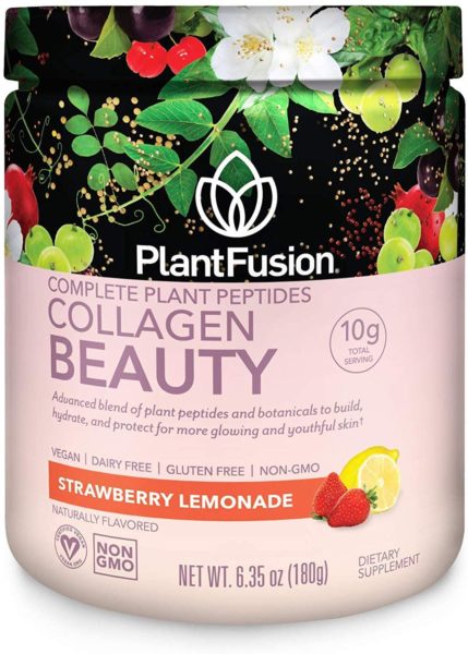 PlantFusion Strawberry Lemonade Collagen Beauty Powder