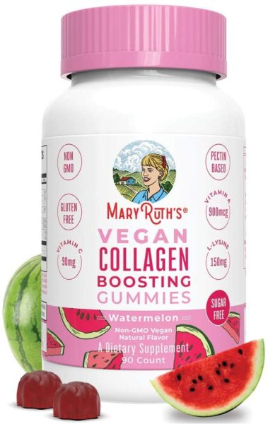 Vegan Collagen Boosting Gummies by MaryRuth Organics
