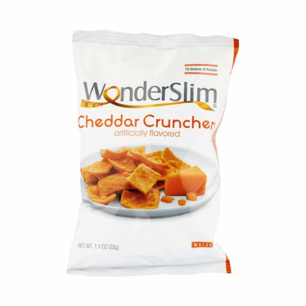 WonderSlim High Protein Cheddar Crunchers Chips
